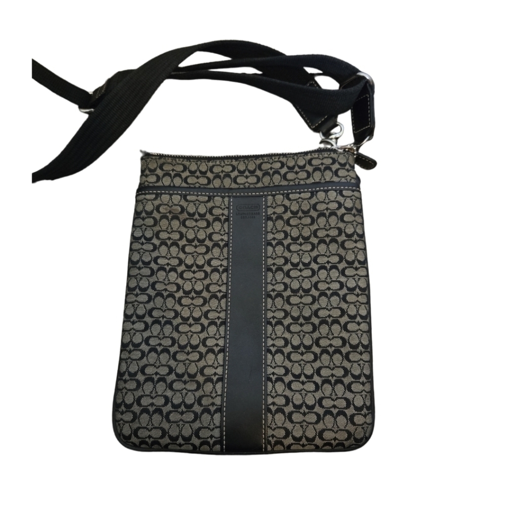 Coach Signature C black crossbody